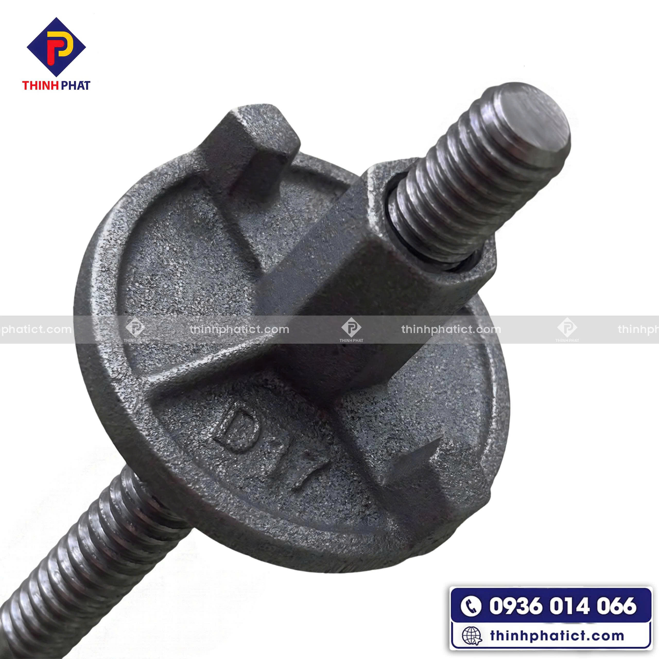 Bộ ty ren vuông thi công cốp pha