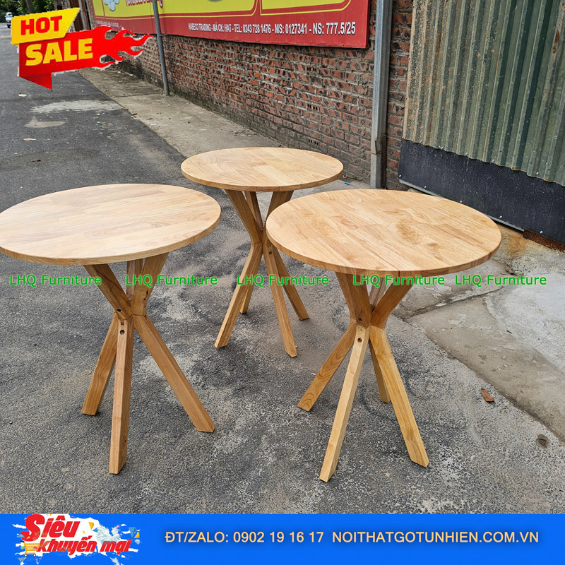 Bộ Bàn Chum 60cm + 2 Ghế Cherry – Dễ Thương, Vững Chãi – Giá chỉ 1.500.000đ