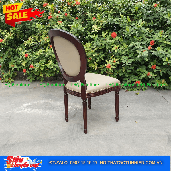 Ghế Louis Không Tay – Gọn Nhẹ, Tinh Tế, Phù Hợp Mọi Không Gian