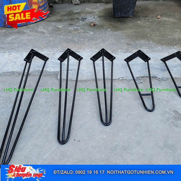 Chân Bàn Hairpin – Giải Pháp Decor Hiện Đại Cho Mọi Không Gian