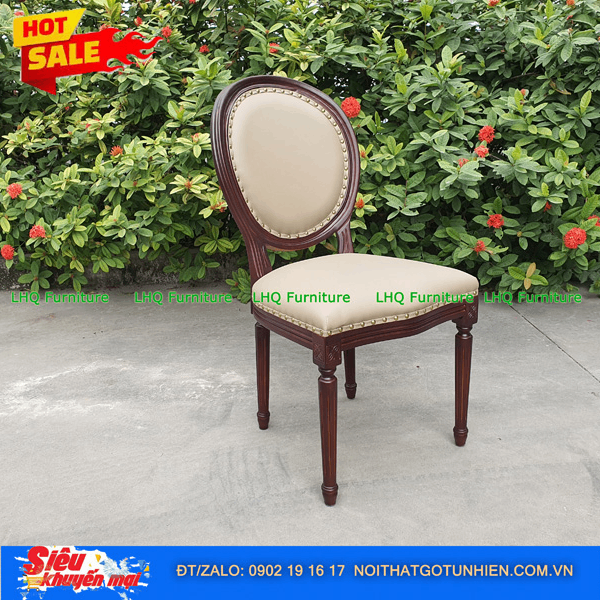 Ghế Louis Không Tay – Gọn Nhẹ, Tinh Tế, Phù Hợp Mọi Không Gian
