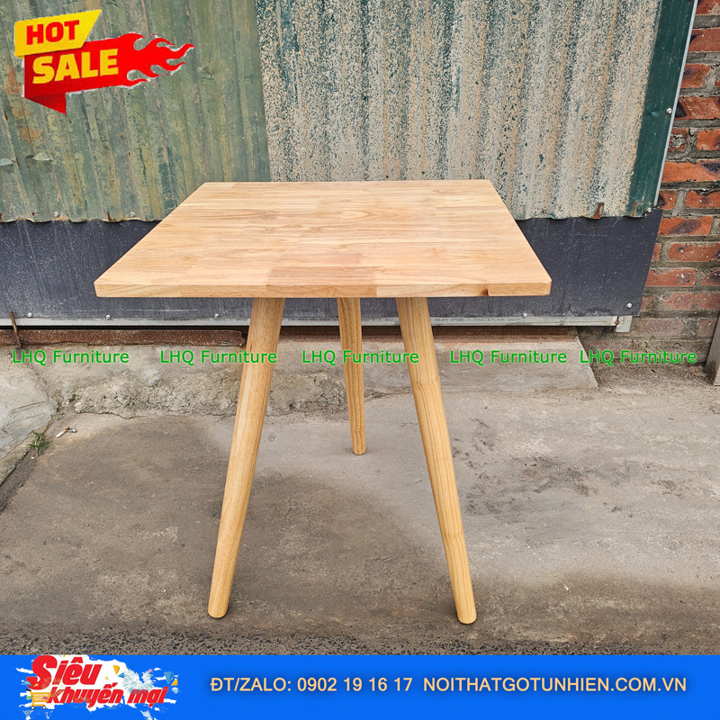 Bàn Cafe DIY Cao 70 – Thiết Kế Đơn Giản, Chắc Chắn Và Đa Năng Cho Mọi Không Gian