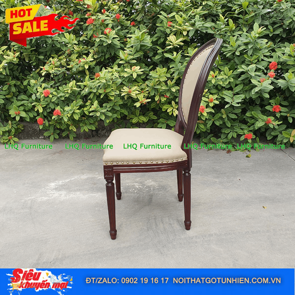 Ghế Louis Không Tay – Gọn Nhẹ, Tinh Tế, Phù Hợp Mọi Không Gian
