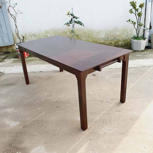 Bàn ăn chân vuông, Rộng từ 80 đến 1m6, chân tháo đơn giản