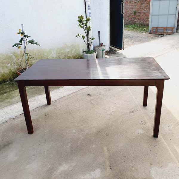 Bàn ăn chân vuông, Rộng từ 80 đến 1m6, chân tháo đơn giản