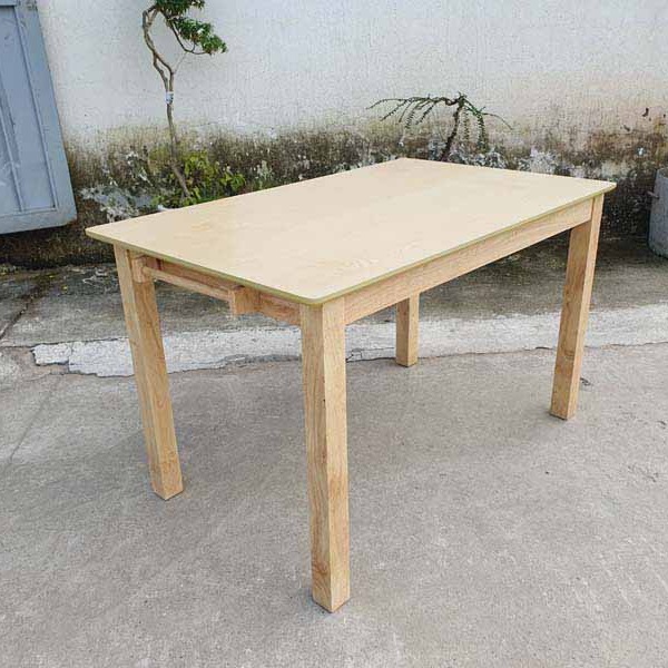 Bàn ăn chân vuông, Rộng từ 80 đến 1m6, chân tháo đơn giản