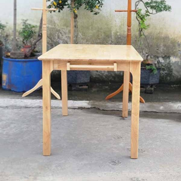 Bàn ăn chân vuông, Rộng từ 80 đến 1m6, chân tháo đơn giản
