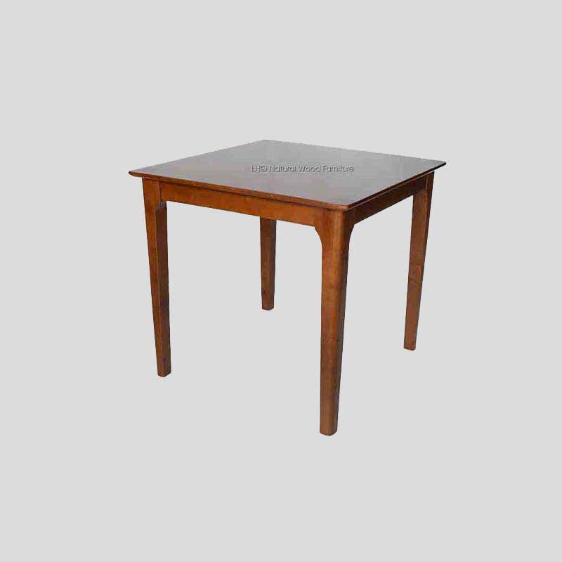 Bàn ăn chân vuông, Rộng từ 80 đến 1m6, chân tháo đơn giản