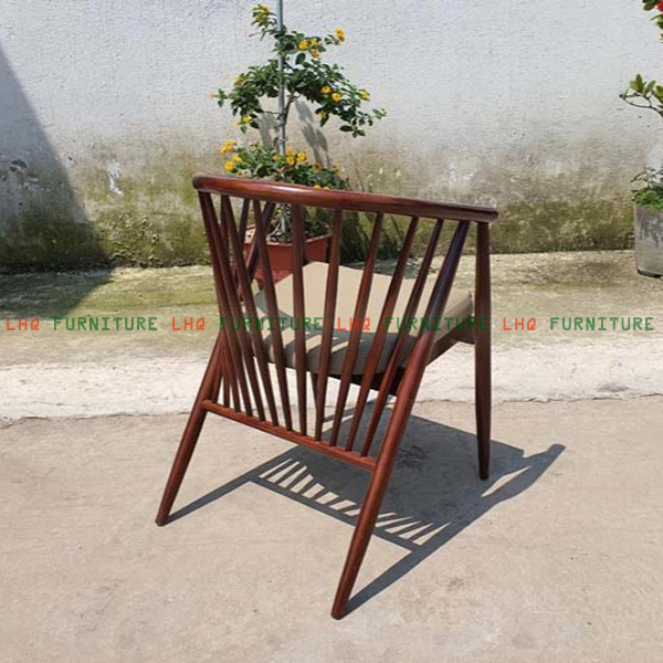 Ghế Bàn Ăn 12 Nan Gỗ Cao Su Tự Nhiên - Đẳng Cấp, Bền Bỉ