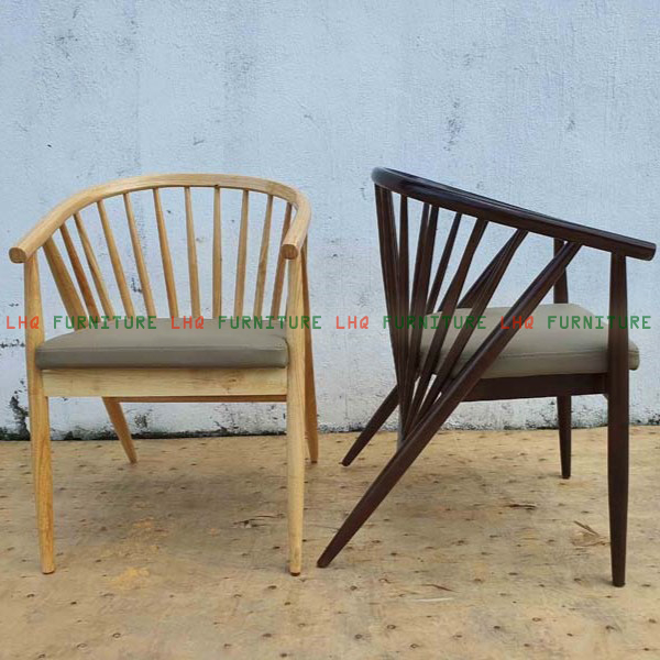 Ghế Bàn Ăn 12 Nan Gỗ Cao Su Tự Nhiên - Đẳng Cấp, Bền Bỉ