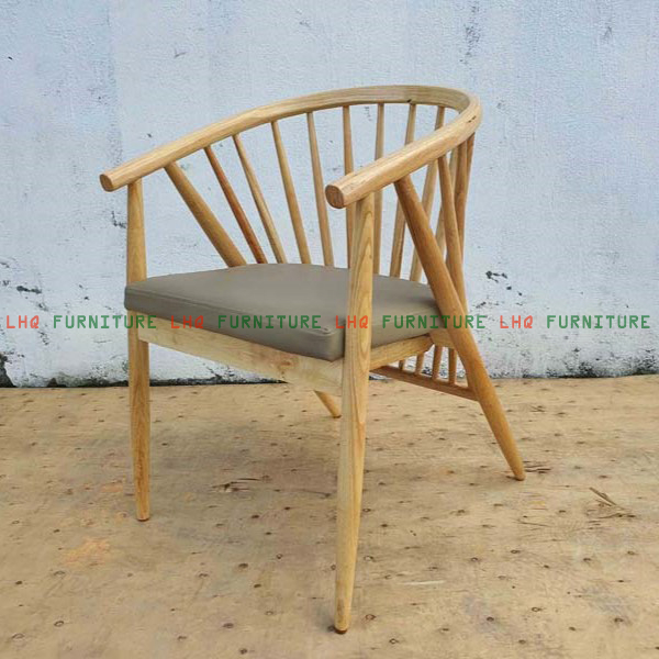 Bộ Bàn Ăn 2 Ghế 12 Nan + Bàn Chân Chụm – Vững Chãi, Thoáng Mát – LHQ Furniture