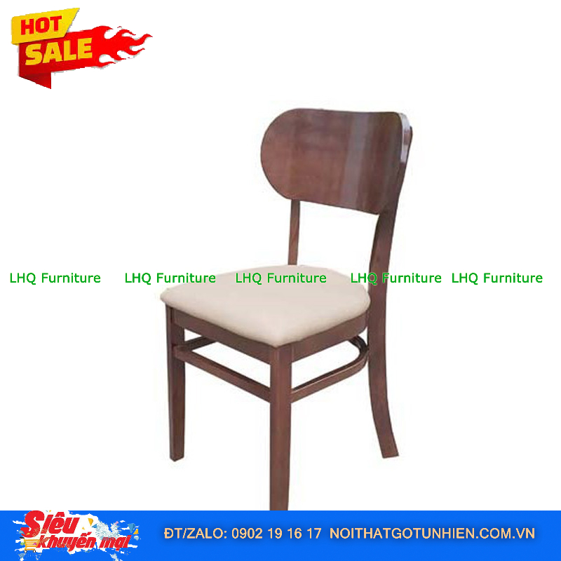 Bộ bàn ăn Butter 4 ghế nệm bàn 1m2 màu Walnut – Giá tốt