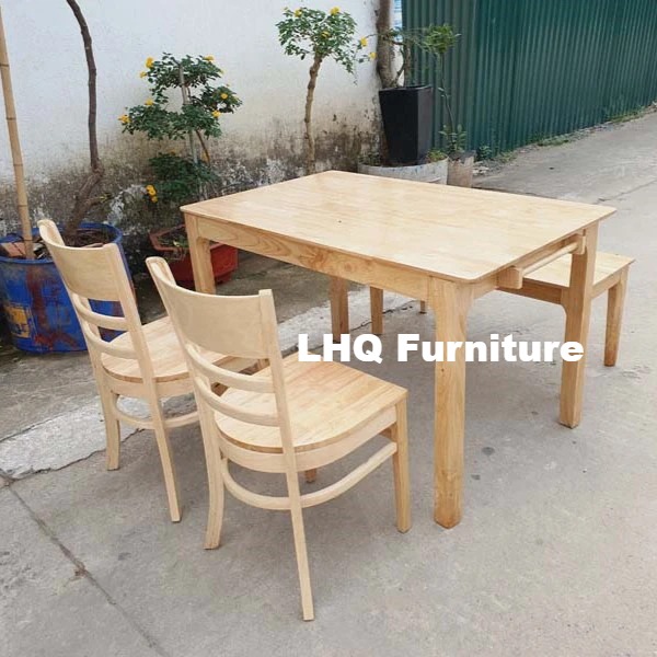 Ghế Cafe, Ghế Bàn Ăn Cabin Mặt Gỗ - Chắc Chắn, Sang Trọng
