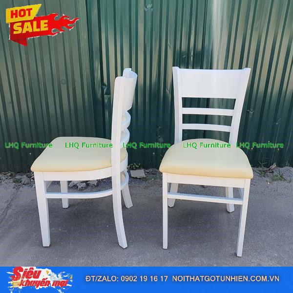 Bộ bàn ăn 4 ghế Cabin mặt giả đá trắng – Giá rẻ, sang trọng, bền đẹp