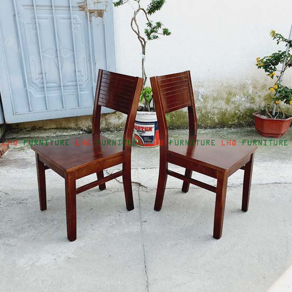 Ghế Cafe Cherry, Ghế Bàn Ăn Gỗ Tự Nhiên - Tinh Tế, Bền Đẹp