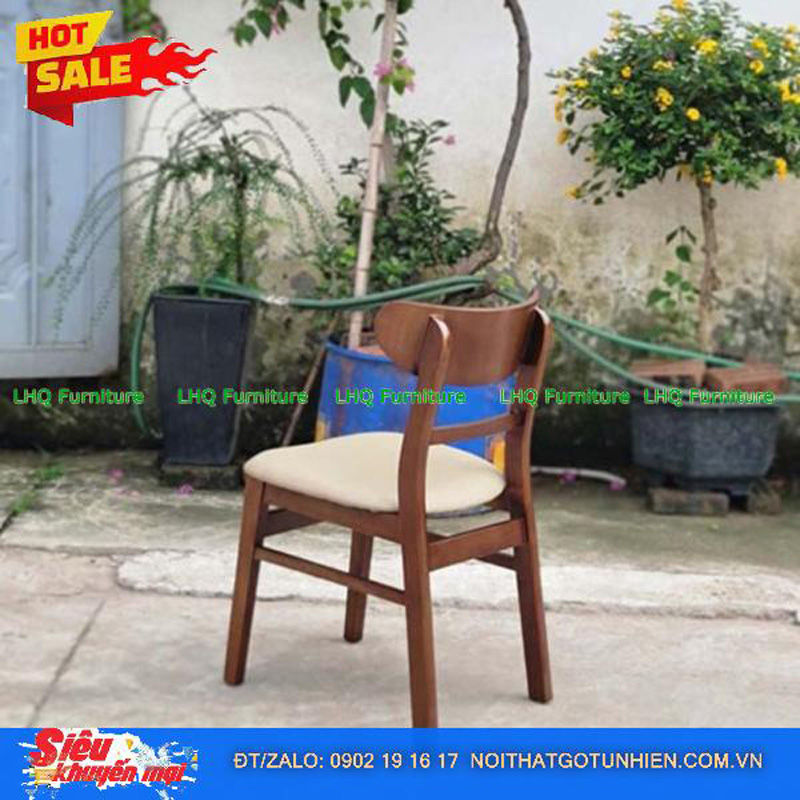 🔥 Siêu sale – Bộ bàn ăn 1m6 + 6 ghế Mango mặt nệm – Chọn màu tự nhiên hoặc walnut – Giá chỉ 3.980.000đ