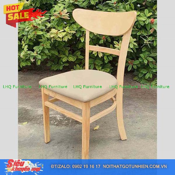 Bộ bàn 4 ghế Panda bàn 2 tầng tròn 60cm – Màu tự nhiên và walnut