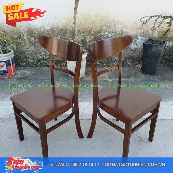 Bộ bàn ăn 1m2 gỗ 4 ghế Panda – Màu Walnut và màu tự nhiên