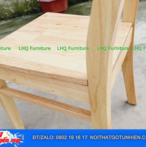 Siêu sale – Bộ bàn ăn 6 ghế Cherry sơn màu tự nhiên – Giá chỉ 4.200.000đ tại LHQ Furniture