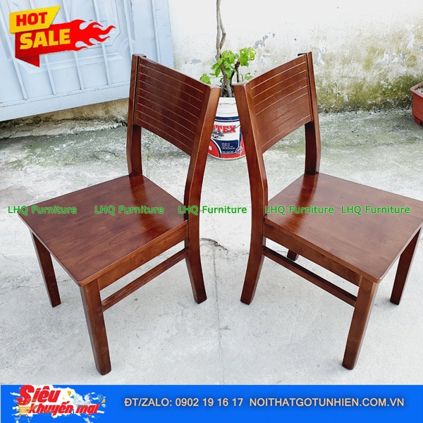 Siêu khuyến mãi – Bộ bàn ăn 6 ghế Cherry sơn màu walnut – Giá chỉ 4.200.000đ tại LHQ Furniture