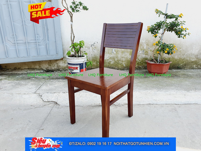 Siêu khuyến mãi – Bộ bàn ăn 6 ghế Cherry sơn màu walnut – Giá chỉ 4.200.000đ tại LHQ Furniture