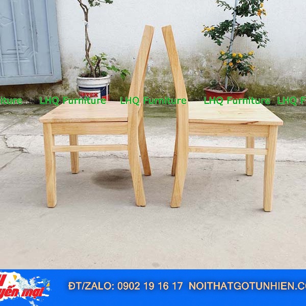Siêu sale – Bộ bàn ăn 6 ghế Cherry sơn màu tự nhiên – Giá chỉ 4.200.000đ tại LHQ Furniture