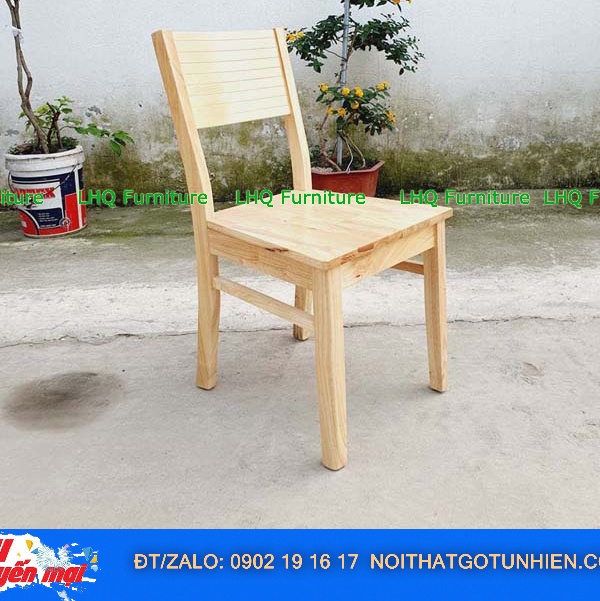 Siêu sale – Bộ bàn ăn 6 ghế Cherry sơn màu tự nhiên – Giá chỉ 4.200.000đ tại LHQ Furniture