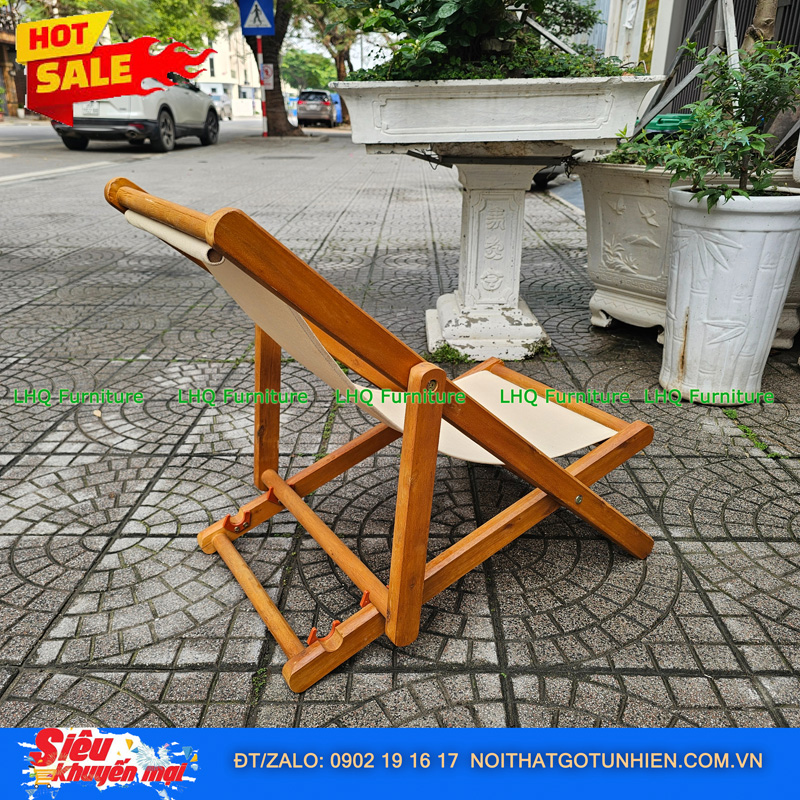Ghế Võng Vải Trẻ Em Màu Kem Sữa – Kích Thước 46x23x85cm Êm Ái, An Toàn
