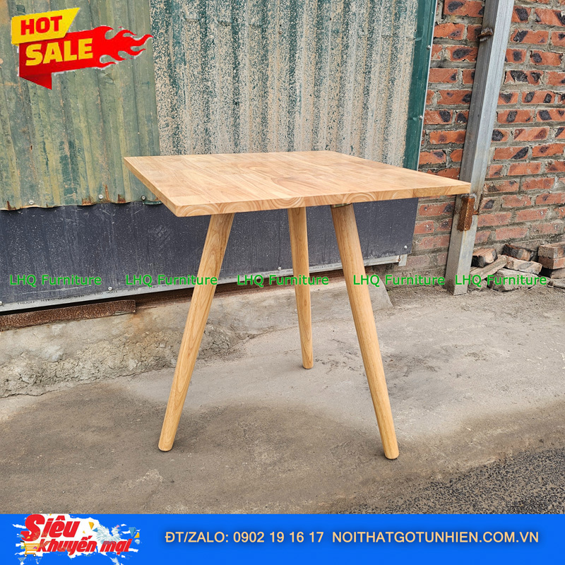 Bàn Cafe DIY Cao 70 – Thiết Kế Đơn Giản, Chắc Chắn Và Đa Năng Cho Mọi Không Gian