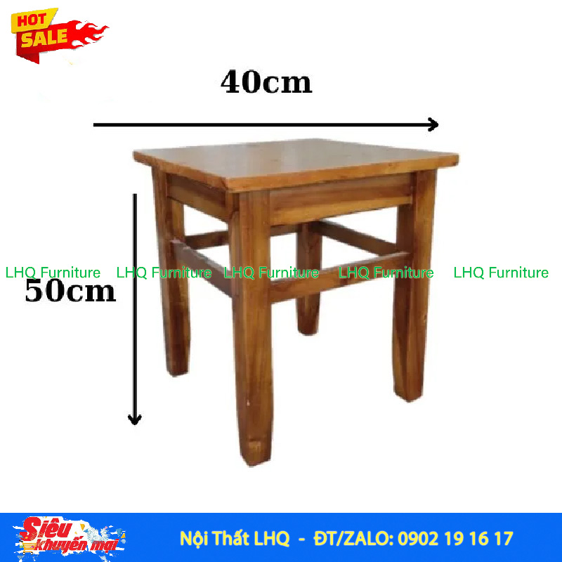 Bàn Cafe Vintage Vuông – Chạm Nhẹ Ký Ức, Làm Đẹp Không Gian Quán