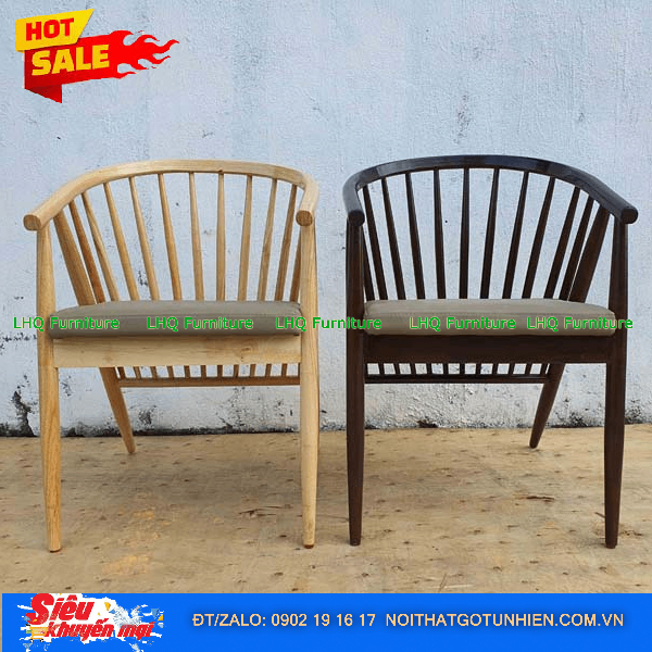 Bộ bàn ăn 4 ghế 12 nan – Bàn chân xương cá, gỗ cao su tự nhiên, sang trọng đẳng cấp