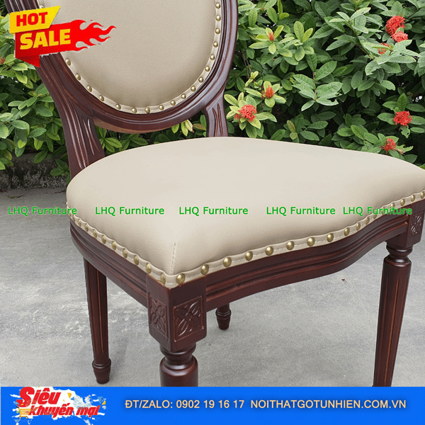 Ghế Louis Không Tay – Gọn Nhẹ, Tinh Tế, Phù Hợp Mọi Không Gian