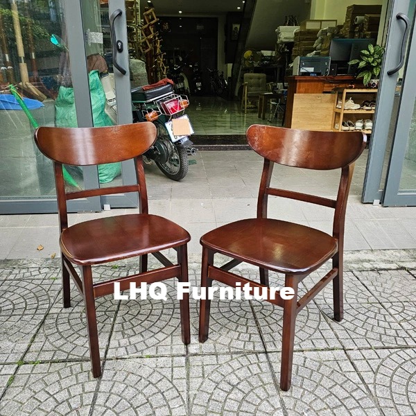 Ghế Cafe, Ghế Bàn Ăn Mango Mặt Gỗ - Kết Cấu Chắc Hoàn Hảo