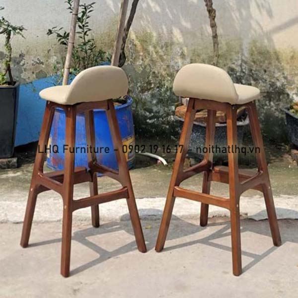 Ghế Quầy Bar Mặt Nệm Gỗ Cao Su - Lựa Chọn Hoàn Hảo Cho Không Gian Hiện Đại