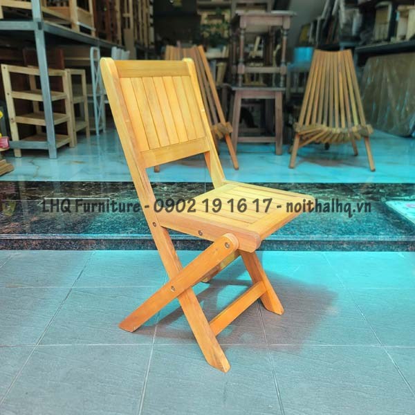 Ghế cafe vỉa hè, Thiết kế gấp ngược độc đáo, Kết cấu chắc, Giá rẻ
