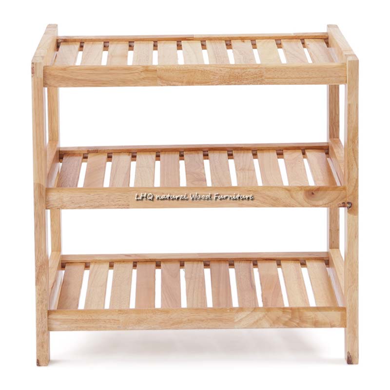 Kệ để dép 3 tầng rộng 45cm, gỗ tụ nhiên, bảo hành mọt, bán chạy