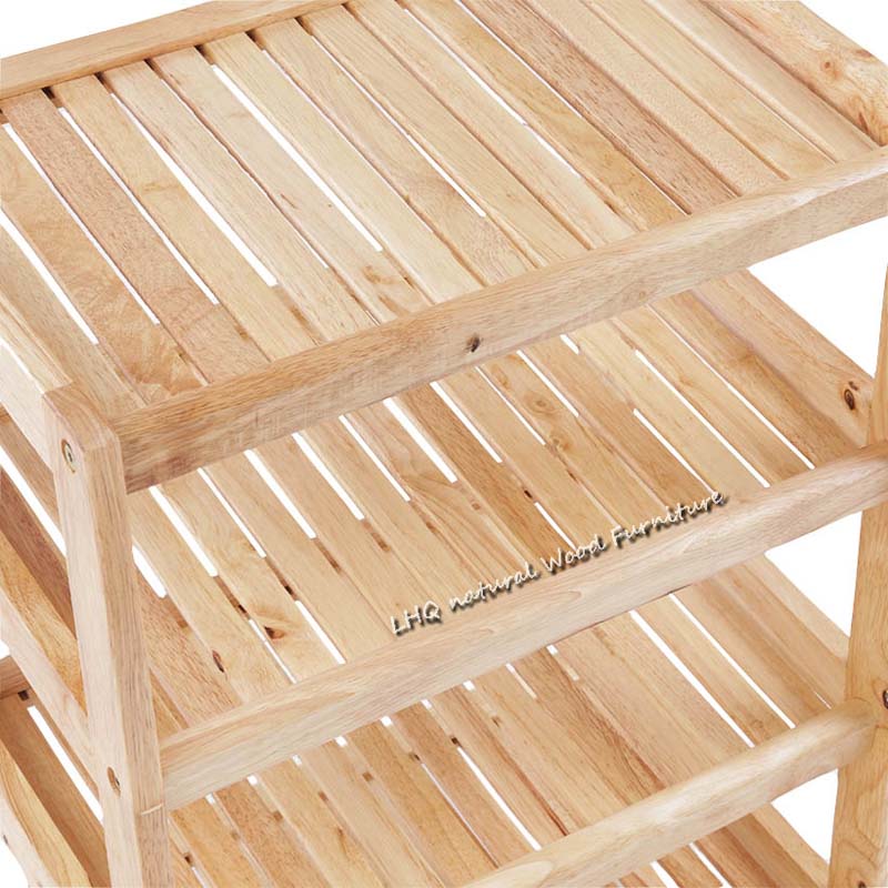 Kệ để giày dép 4 tầng rộng 45cm, gỗ tự nhiên, hoàn thiện kỹ, giá rẻ