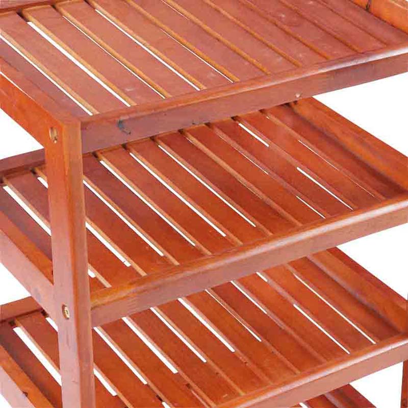 Kệ để giày dép 4 tầng rộng 45cm, gỗ tự nhiên, hoàn thiện kỹ, giá rẻ