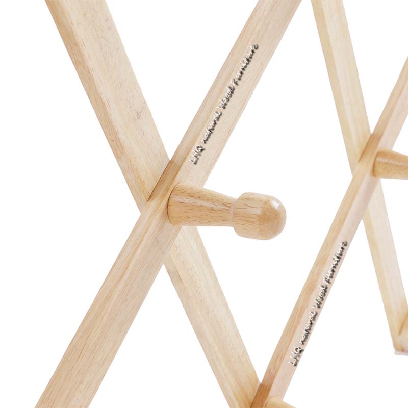 Móc treo quần áo 4, có 10 núm treo, xếp gọn dễ dàng, bán chạy