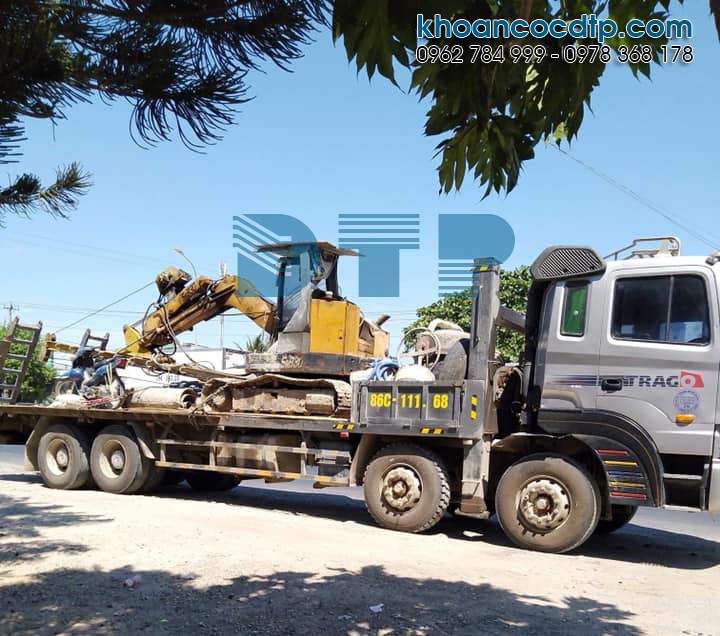 Dàn khoan cọc nhồi cải tiến
