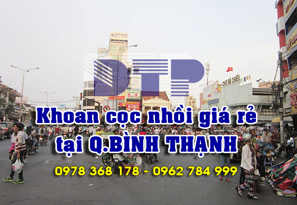Khoan cọc nhồi tại Bình Thạnh