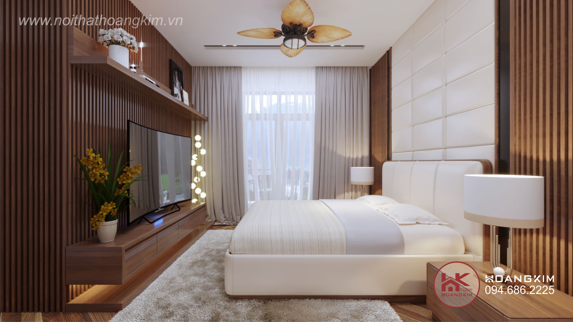 nội thất phòng ngủ tân cổ điển