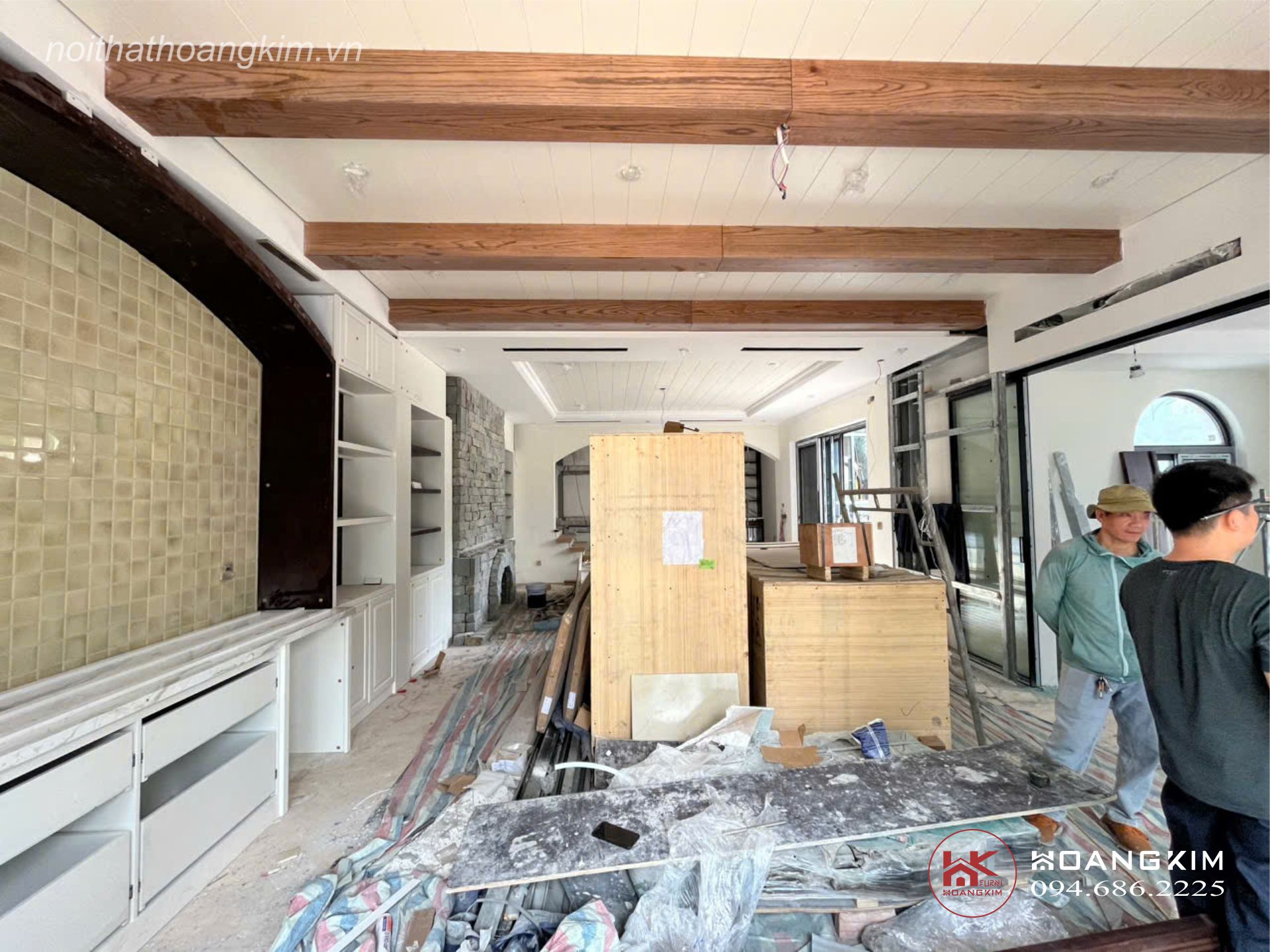Thi công nội thất biệt thự