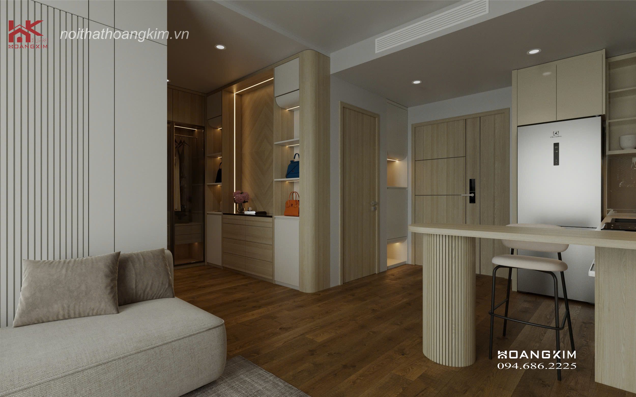 Thi công nội thất Masteri Vinhomes Smart City