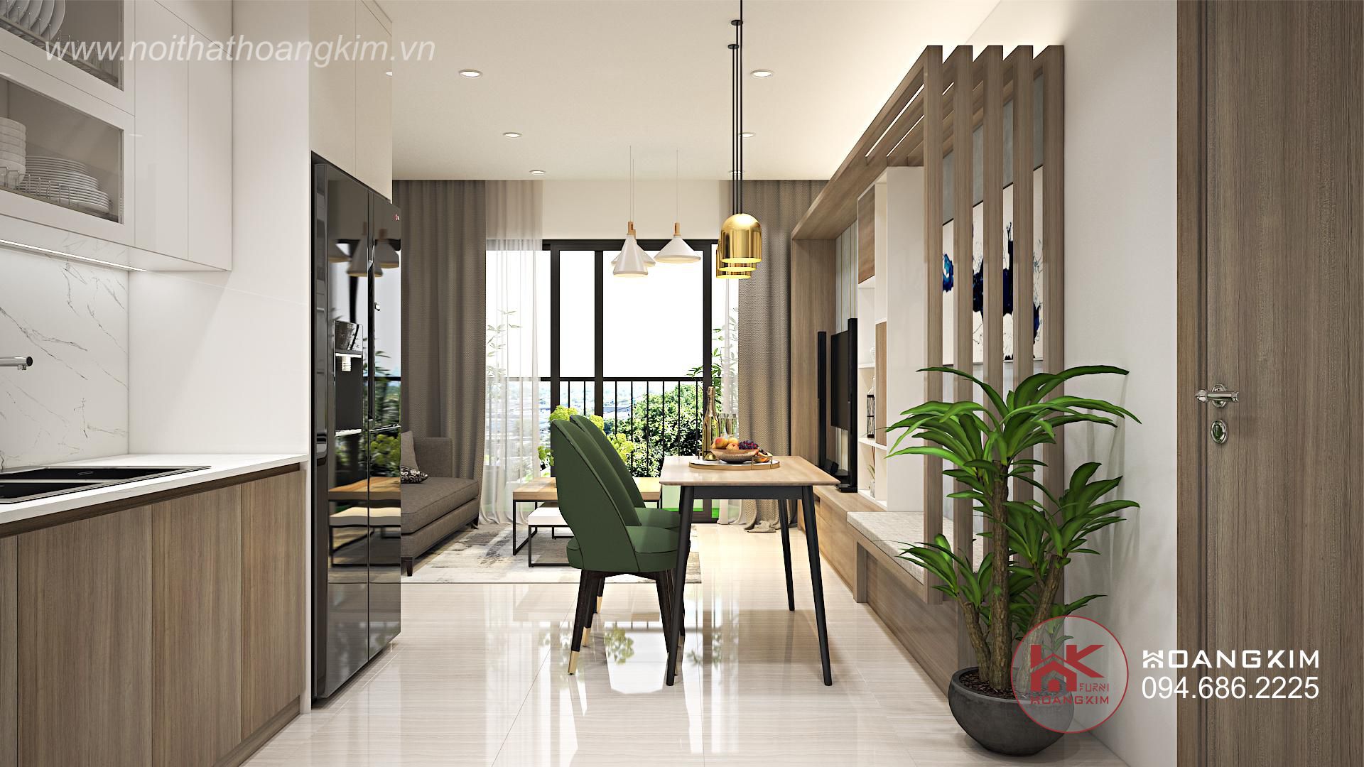 thiết kế căn hộ vinhome