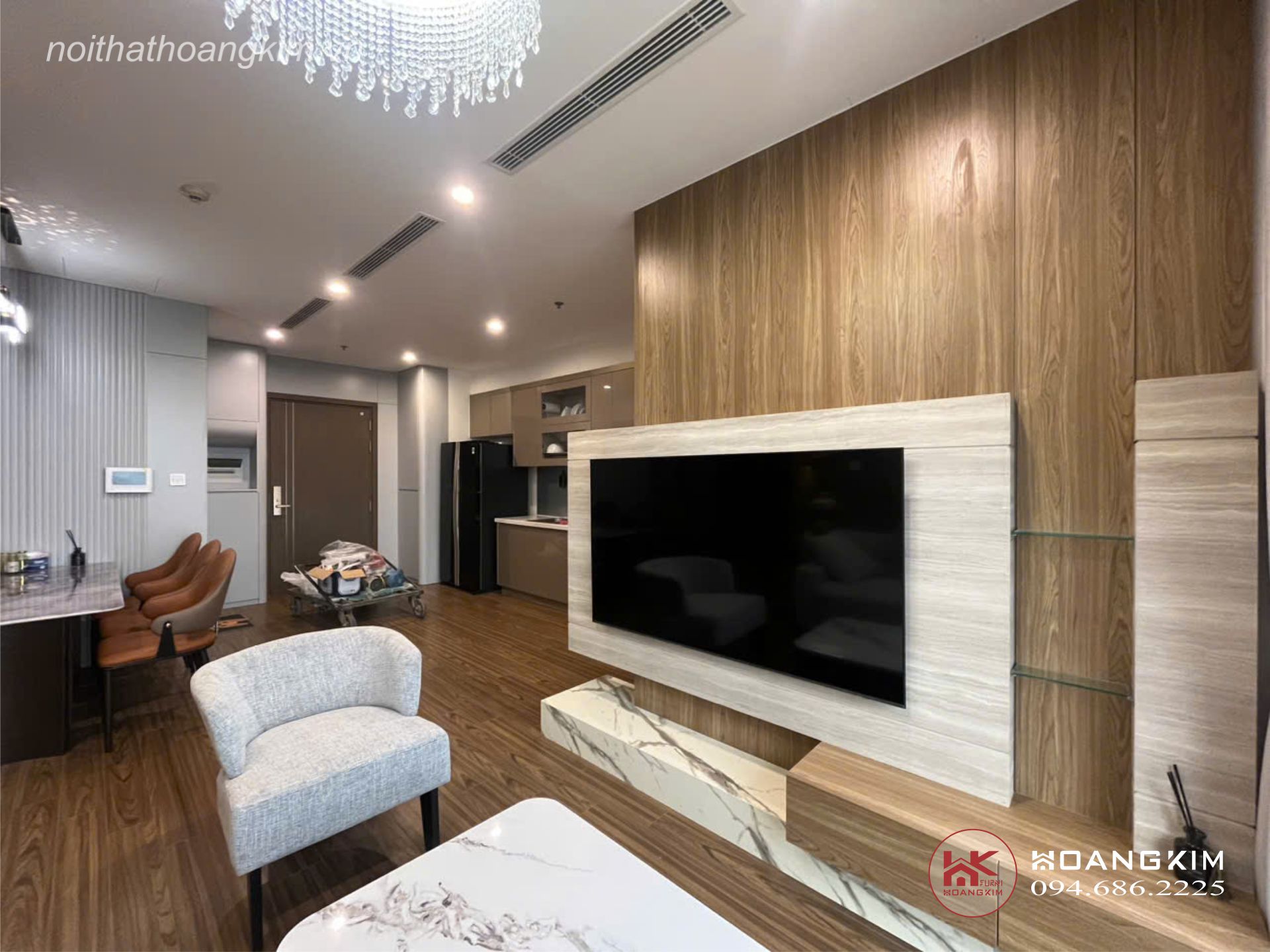 Thiết kế nhà chung cư đẹp 100m2