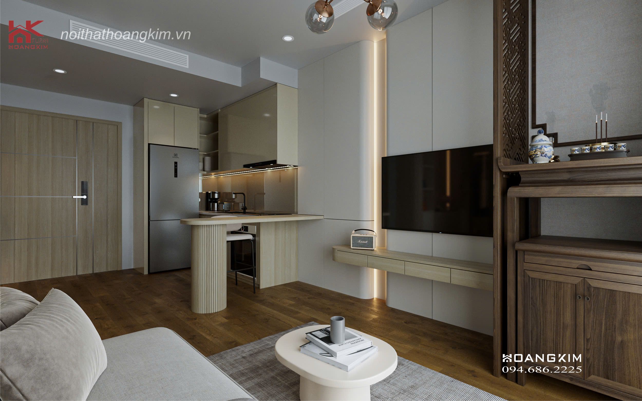 Thiết kế thi công nội thất Masteri Vinhomes