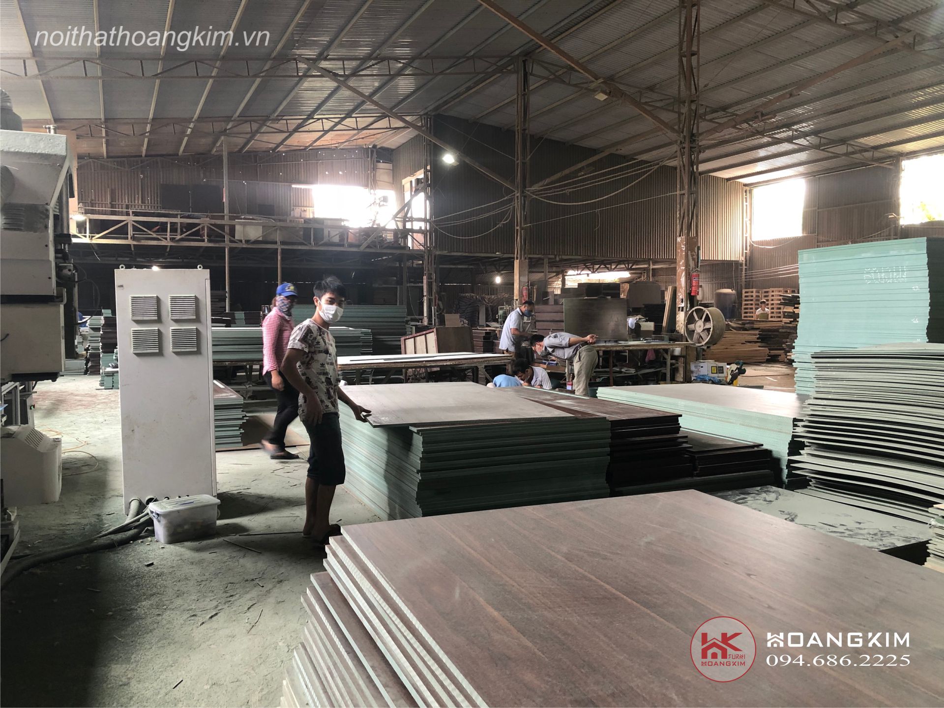 Xưởng sản xuất gỗ tại Hà Nội