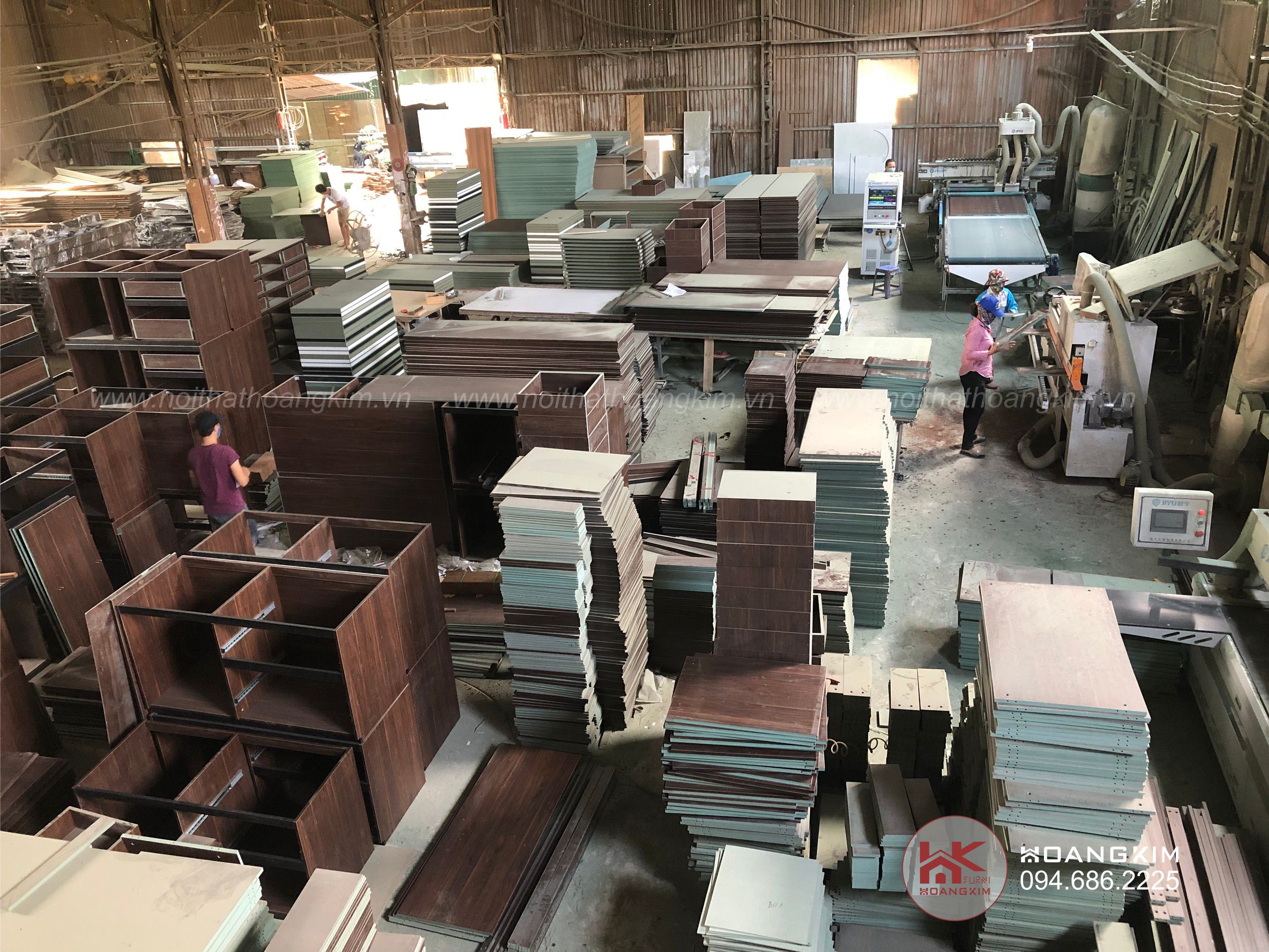 xưởng sản xuất nội thất