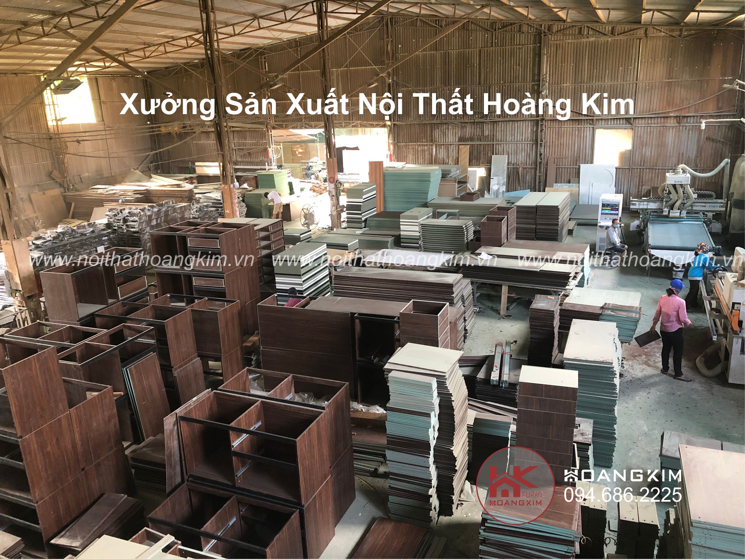 xưởng sản xuất nội thất